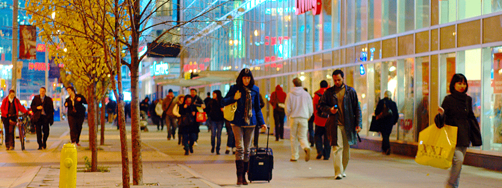 centro comercial con dominio center